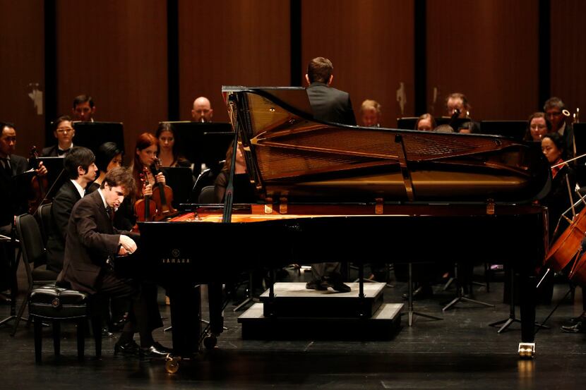 Pianist Kenneth Broberg performs Franz Liszt's 'Totentanz' with the Dallas Chamber Symphony...