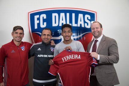 Academy Director Luchi Gonzalez, Oscar Pareja, Jesus Ferreira and Dan Hunt