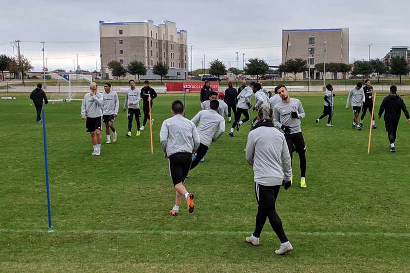 FC Dallas training. (11-8-18)