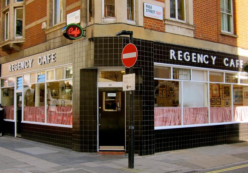 Opened in 1946, London's Regency Cafe