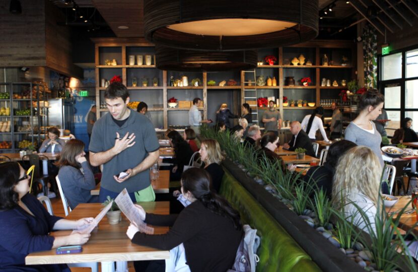 Interior at True Food Kitchen in Dallas on Tuesday, December 10, 2013.