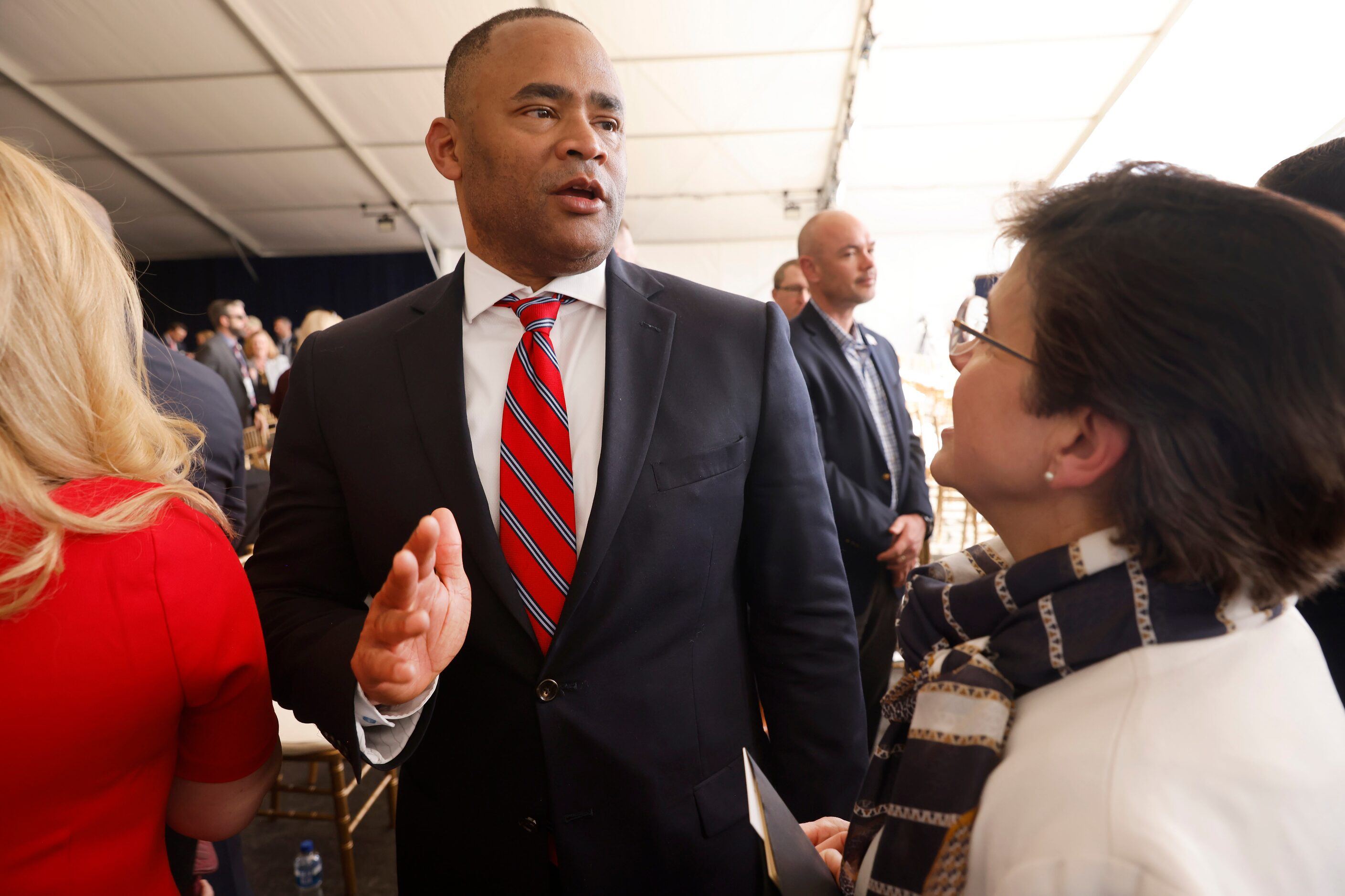 U.S. Rep. Marc Veasey of Fort Worth's 33rd Congressional District was in attendance for the...