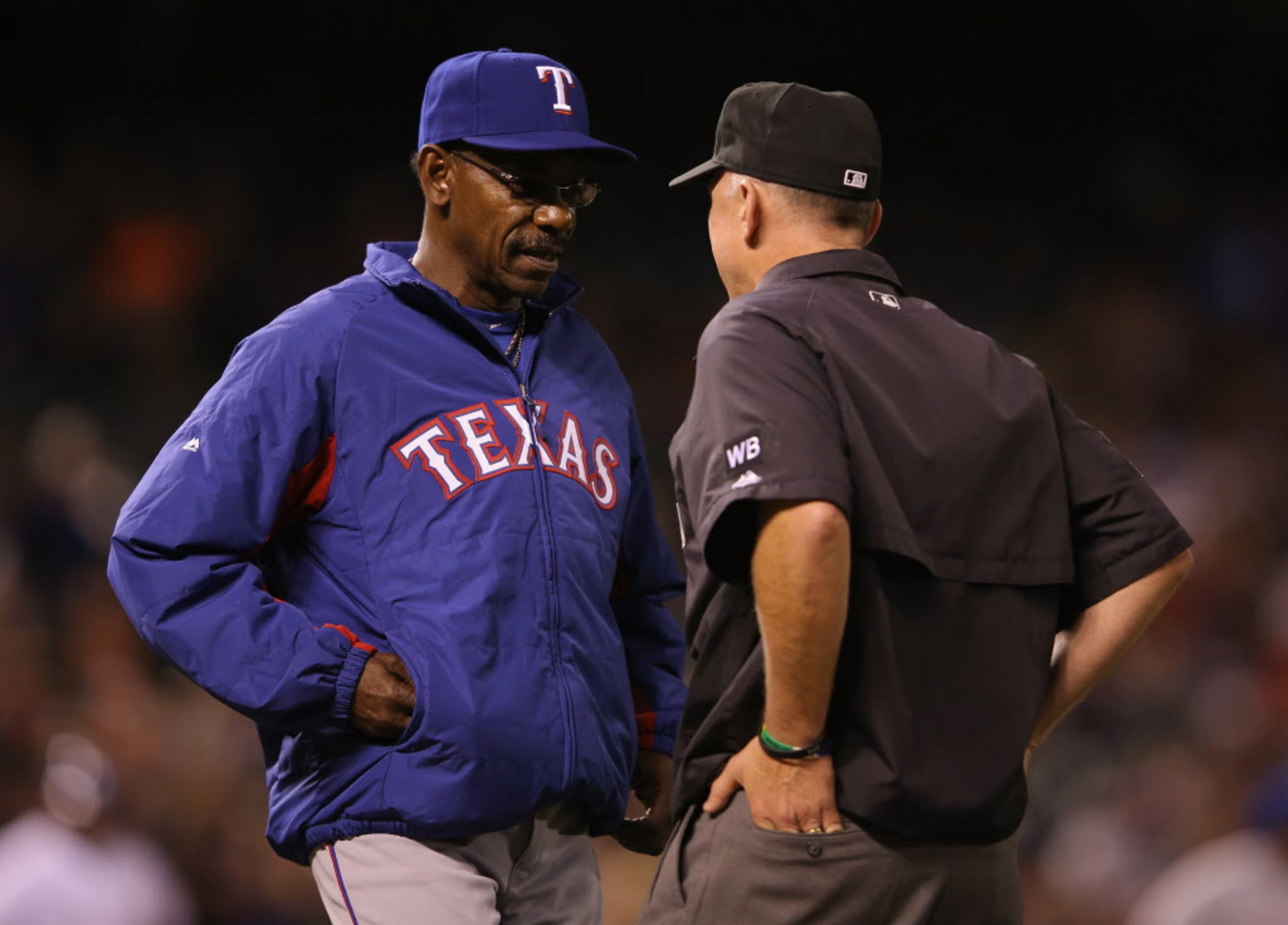 Internet sensation 'Lil Ron' meets Rangers manager Ron Washington