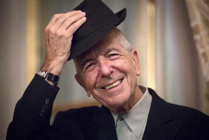 Canadian singer and poet Leonard Cohen
