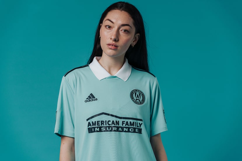 The 2019 Atlanta United Parley jersey.