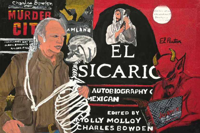 
El Sicario by El Pastor, a.k.a. Jose Antonio Galvan, is featured in the exhibit by the same...