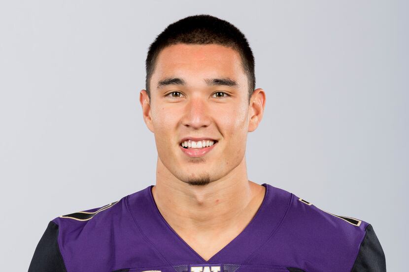 This Aug. 22, 2018, photo provided by the University of Washington shows Taylor Rapp. Rapp...