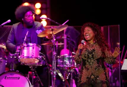 Chaka Khan performs during the "Symphonic Night of Hip-Hop With the Dallas POPS" concert...