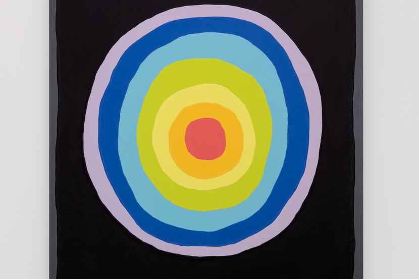 Paul Winker's "Portal" is a 2020 acrylic-on-canvas work.