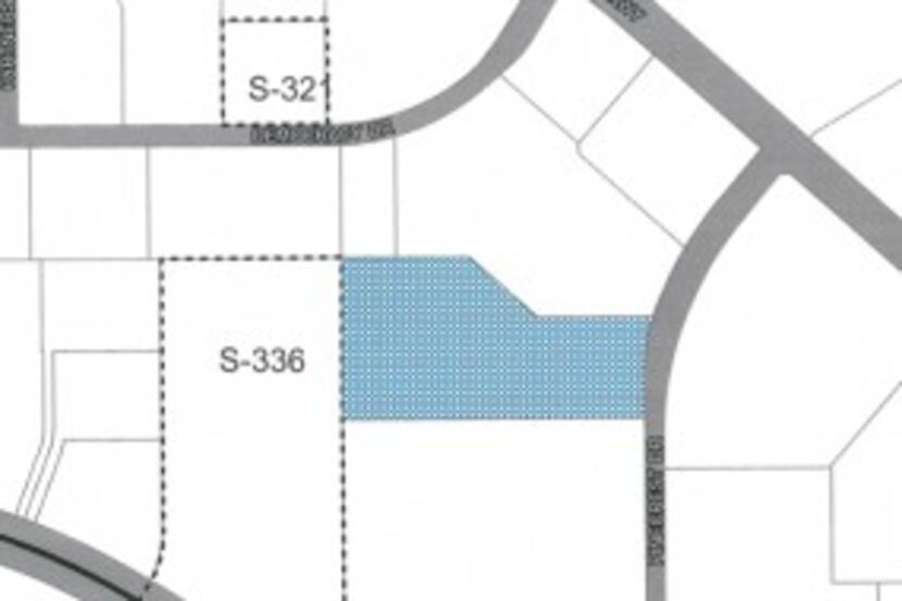  The datacenter will be on Pinecrest Drive south of Tennyson. (City of Plano)