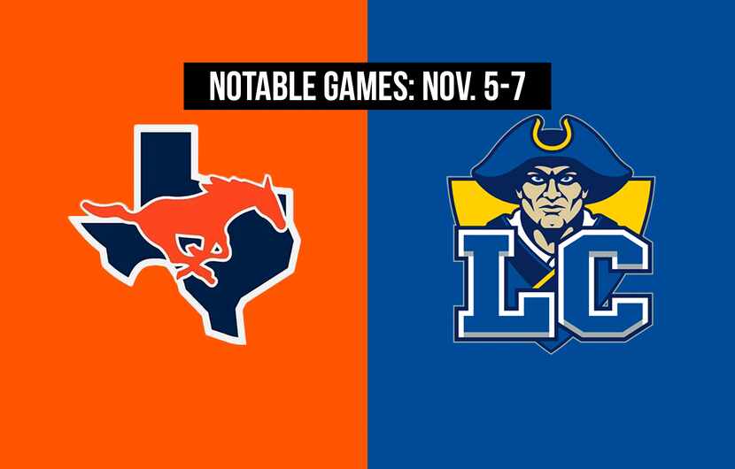Notable games for the week of Nov. 5-7 of the 2020 season: Sachse vs. Garland Lakeview...