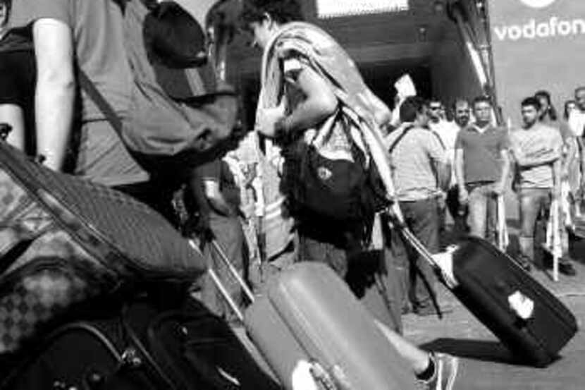 Carts and porters are increasingly rare at train stations throughout Europe. Travelers are...