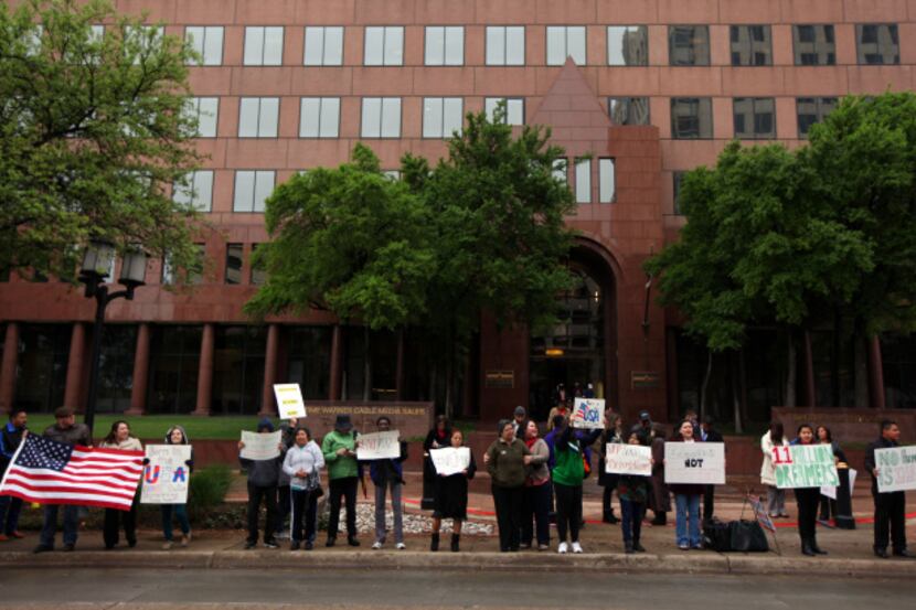 The Dallas City Plan Commission and concerned residents examined a proposed drilling site...