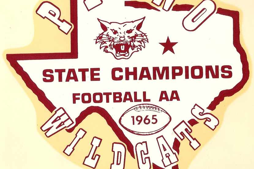 
Plano won the 2A football state championship in 1965.
