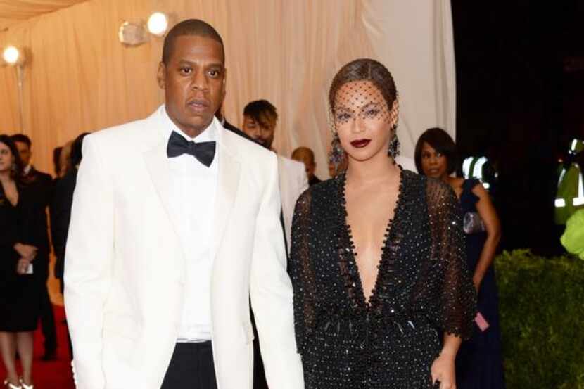 
Jay Z and Beyonce at The Metropolitan Museum of Art’s Costume Institute benefit gala.
