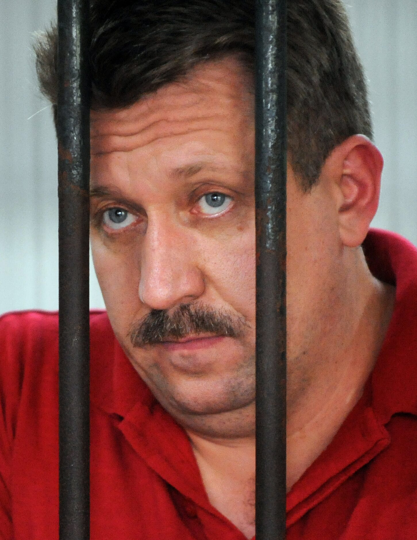 In this file photo taken on March 08, 2008 Russian arms dealer Viktor Bout waits at a...