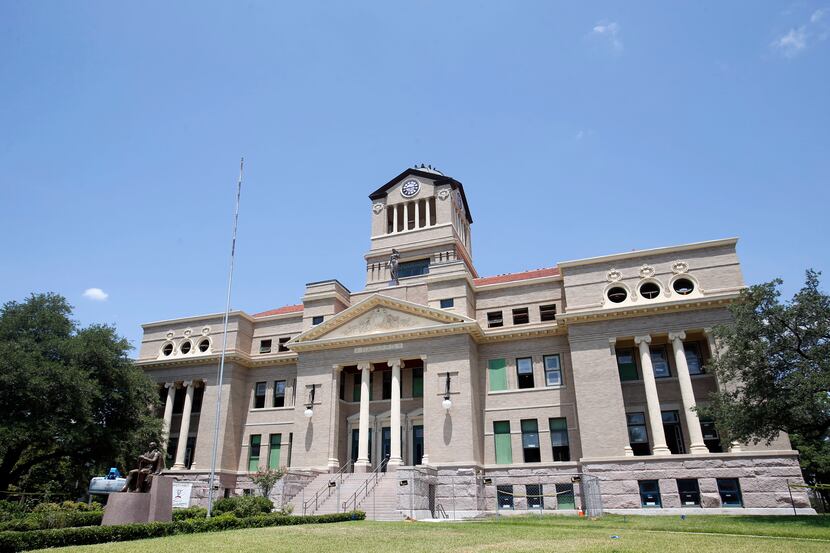 DMN file photo of the Navarro County Courthouse in Corsicana.