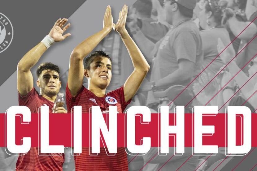 North Texas SC clinches the first-ever playoff birth in USL League One history.