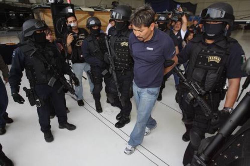 The 2009 arrest of Arnoldo Rueda-Medina. 