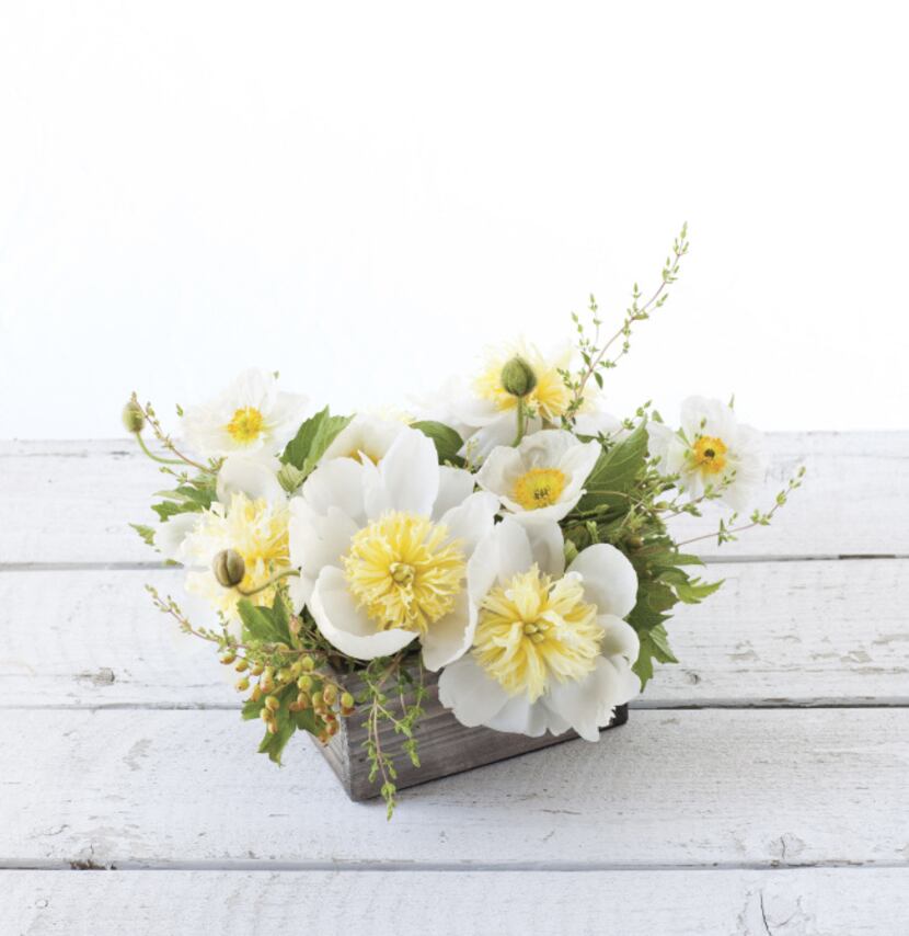 Showcasing a single type of flower can lead to a professional-looking arrangement.