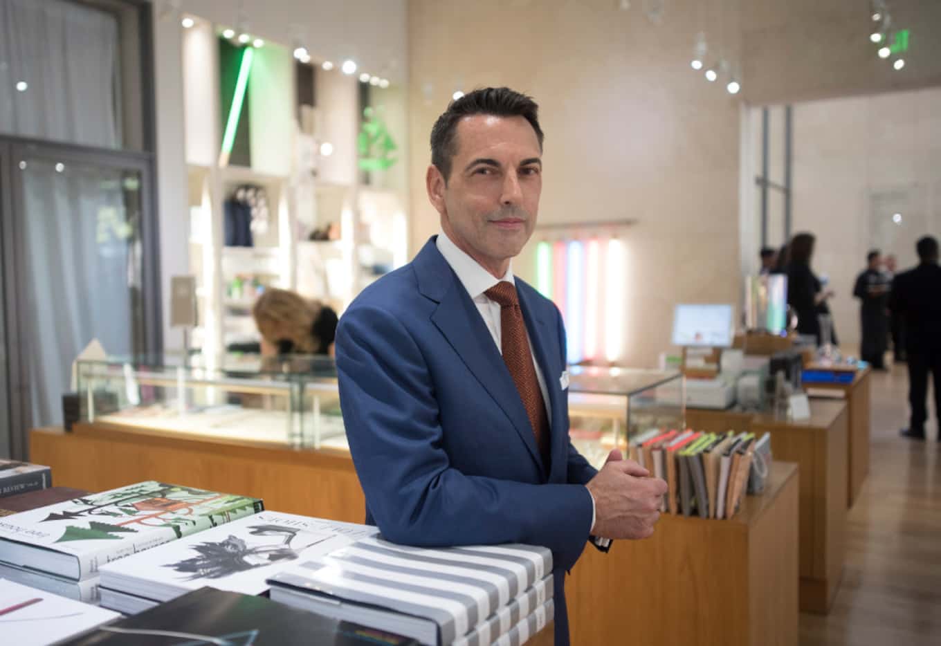 Donald Fowler is new director of retail for the Nasher Store at the Nasher Sculpture Center....