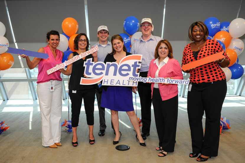 In 2014, employees at Tenet Healthcare in Dallas celebrated the company's new logo. Since...