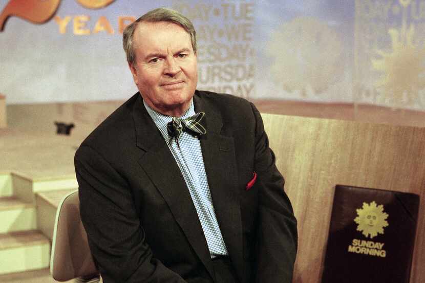 Charles Osgood, anchor of CBS's "Sunday Morning," poses for a portrait on the set in New...