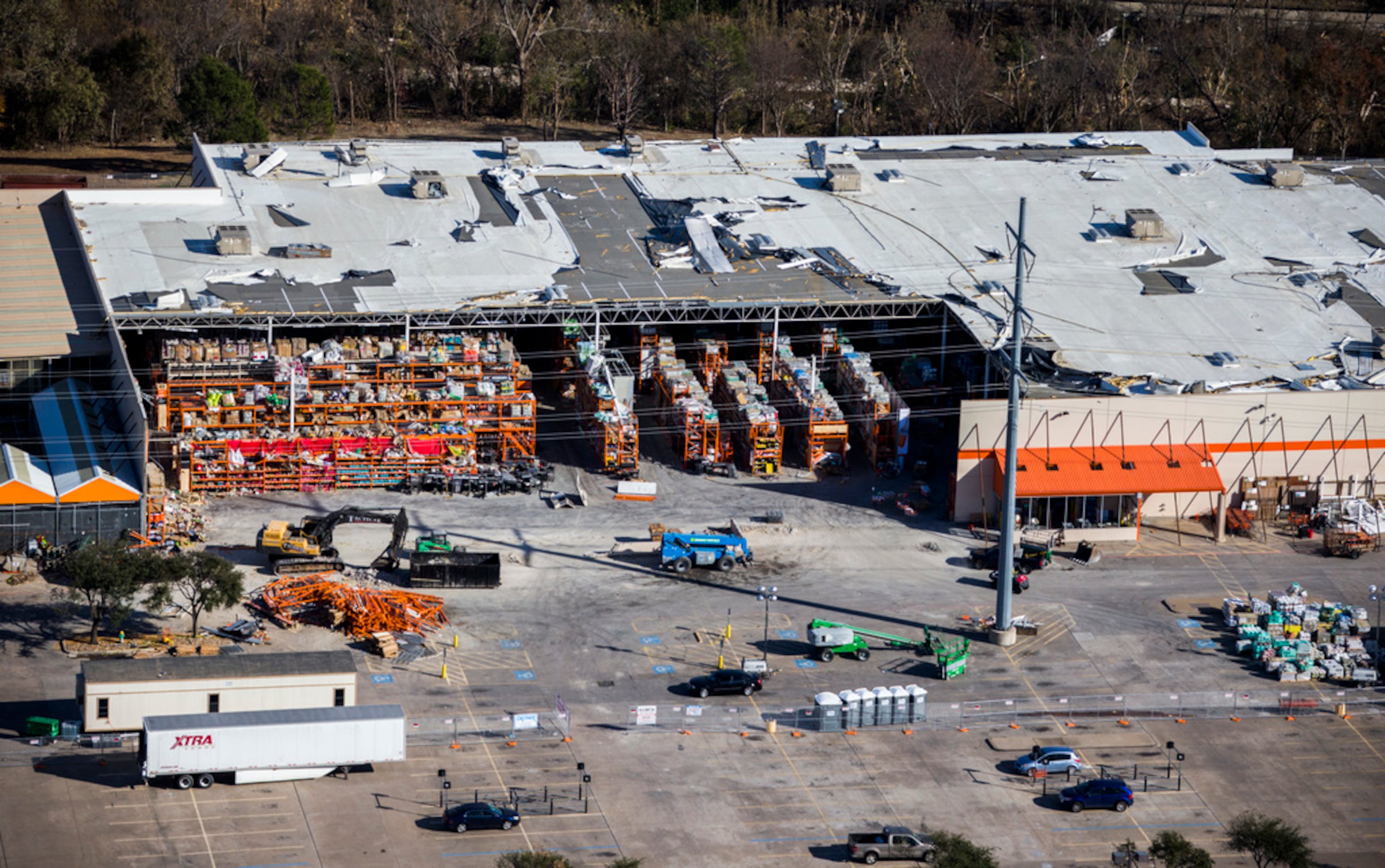 Home Depot store destroyed by Dallas tornado reopening soon