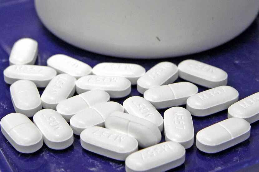 Federal officials say easy access to opioid painkillers, including hydrocodone (above), has...