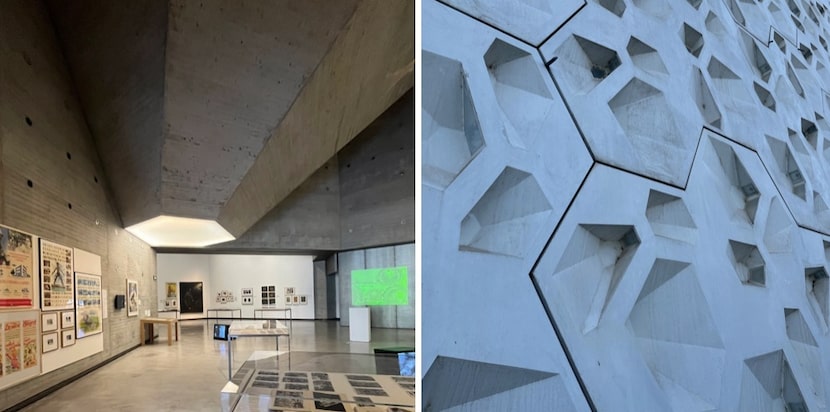 Hexgonal forms are found throughout the Nieto Sobejano-designed Córdoba Contemporary Art...