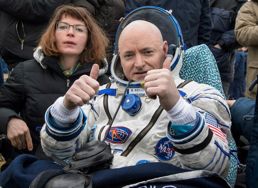 On March 2, 2016, Scott Kelly landed near Dzhezkazgan, Kazakhstan.  