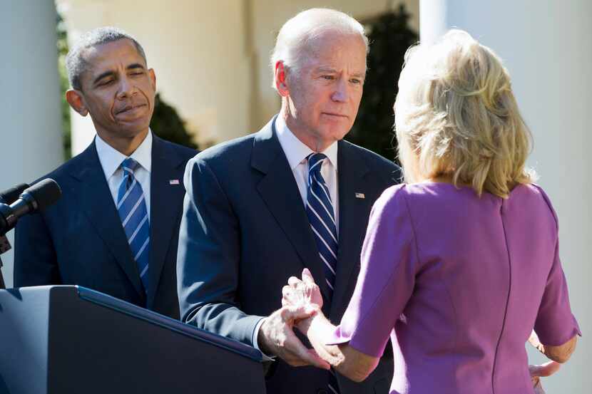 Joe Biden lamented partisan bickering in Washington politics and said, “I don’t think we...