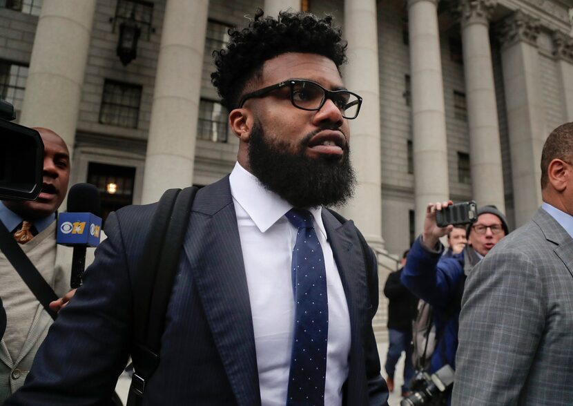 ILE - In this Thursday, Nov. 9, 2017, file photo, Dallas Cowboys NFL football star Ezekiel...