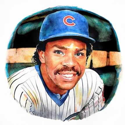 Chicago Cubs' Andre Dawson.