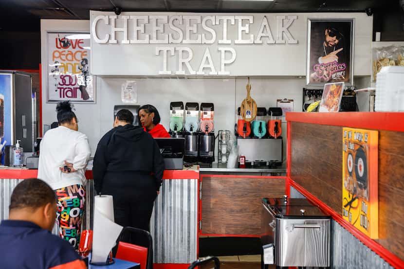 The Cheesesteak Trap name is the couple's play on street lingo to add humor to the...