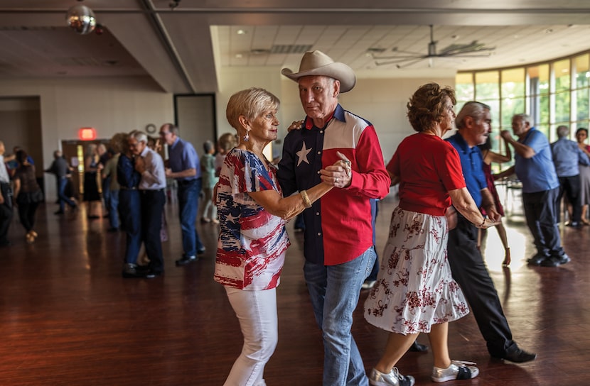 Senior C&W Dance night at the Plano senior community center