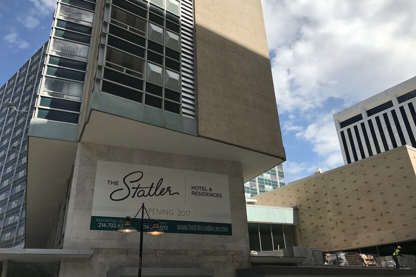 The $230 million Statler Hotel complex is expected to open before the end of the year.