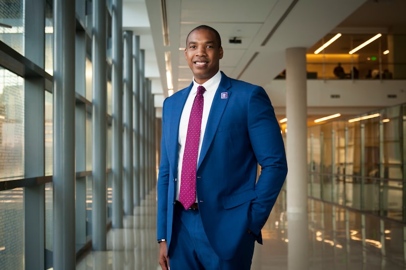 Michael Horne, president and CEO of the Parkland Foundation, at Parkland Memorial Hospital....