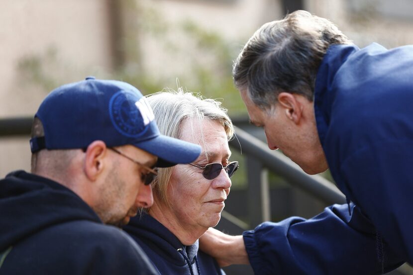 Washington State Governor Jay Inslee talked with two residents personally affected by the...