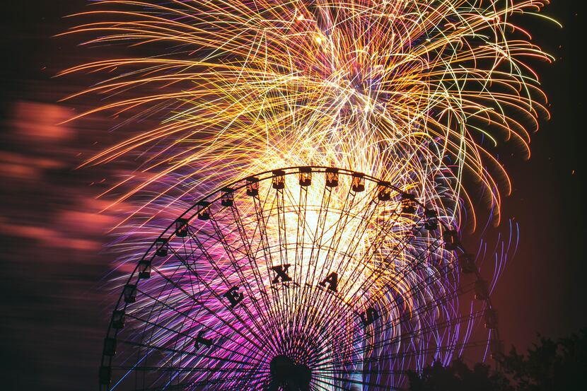 Voters' Choice selection: From David Worthington, Fourth of July with The Texas Star.