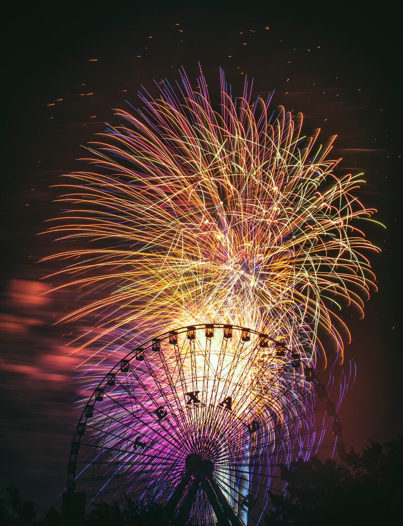 Voters' Choice selection: From David Worthington, Fourth of July with The Texas Star.