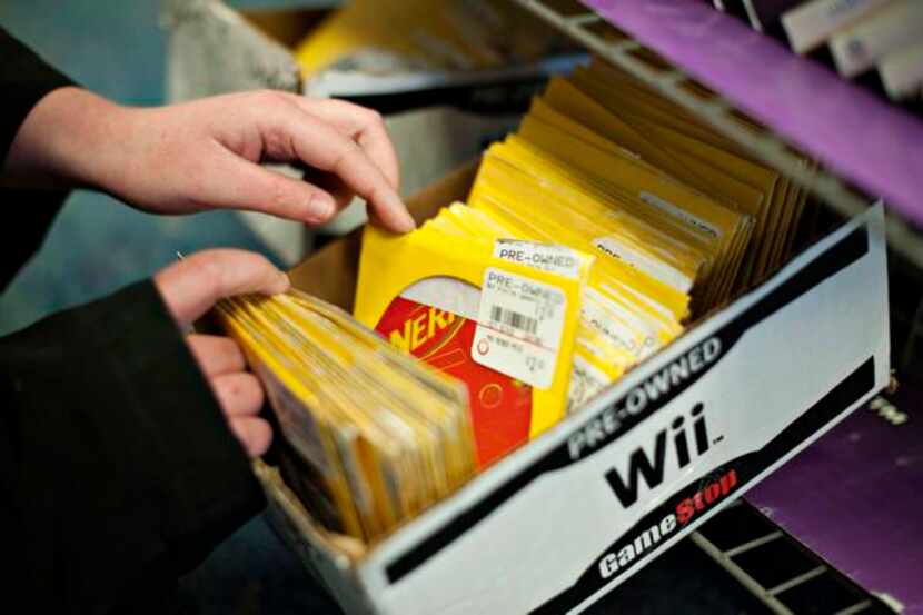 
GameStop’s used-game business faces competition from Wal-Mart and other retailers.
