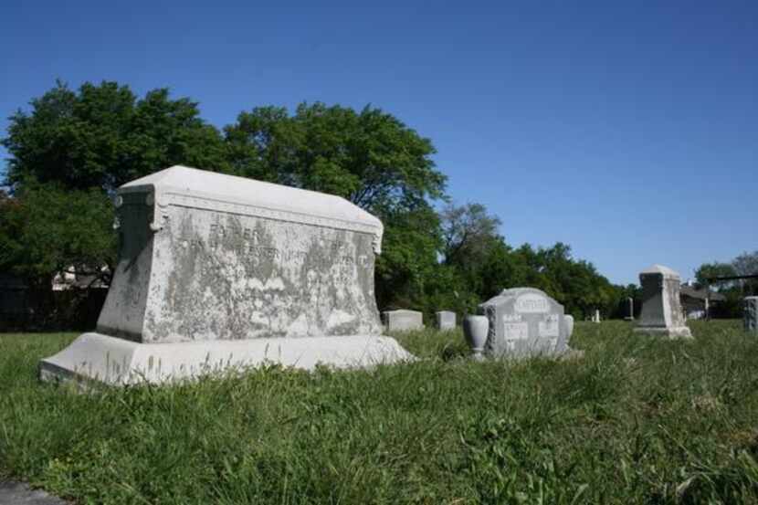 
While some of the monuments and gravestones at Bethany Cemetery have been cleaned at some...