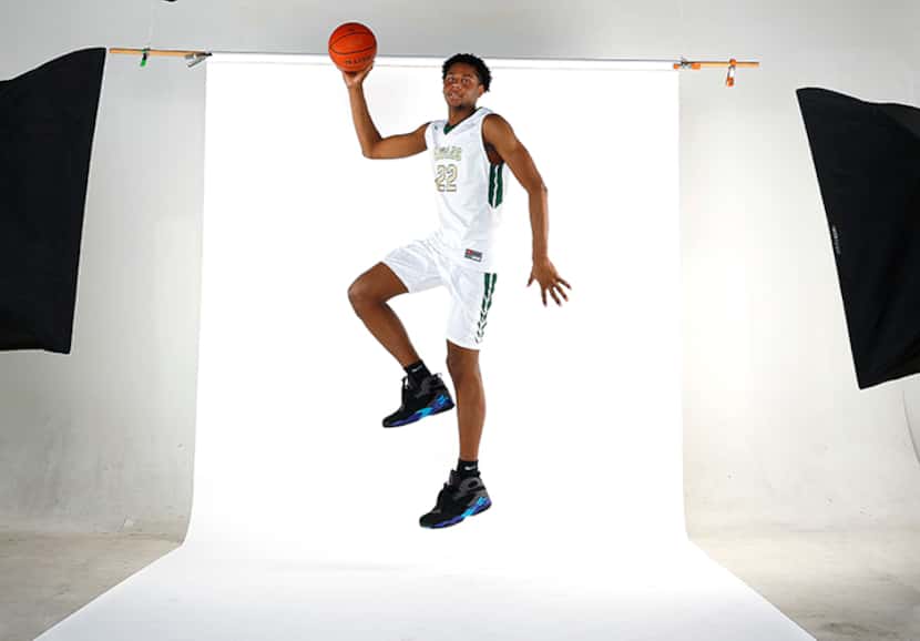 DeSoto High School All-American basketball player Marques Bolden is The Dallas Morning News...