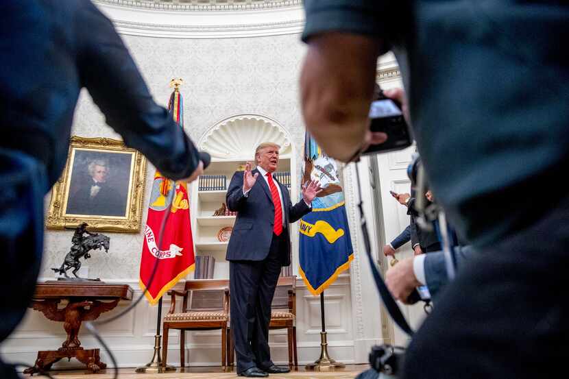 El presidente de Estados Unidos Donald Trump.