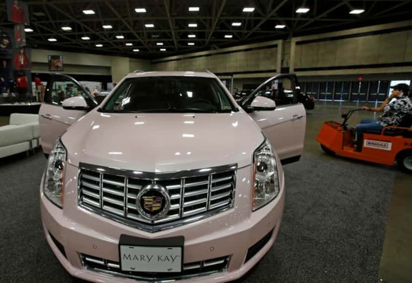 

The pink Cadillac is Mary Kay’s reward for top sellers. It has been a company signature...