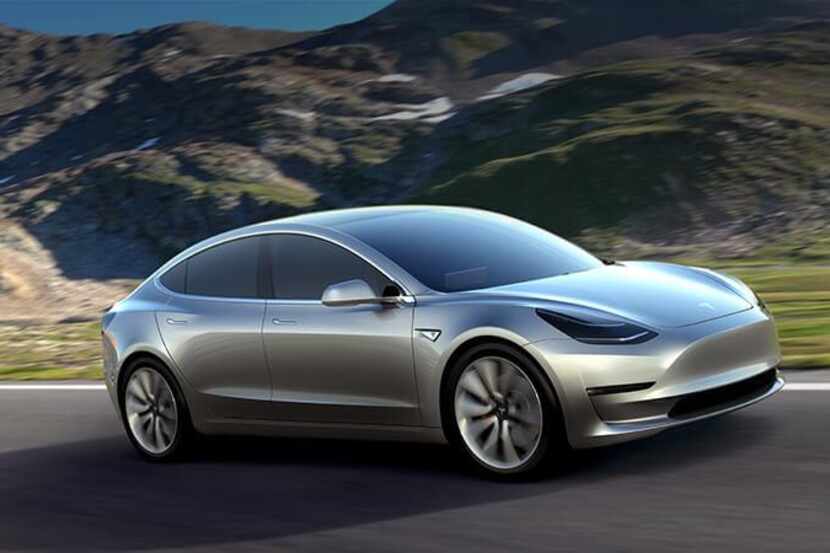 Tesla Model 3, vehículo totalmente eléctrico(CORTESIA TESLA)
