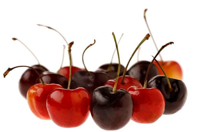 
Bing and Rainier cherries
