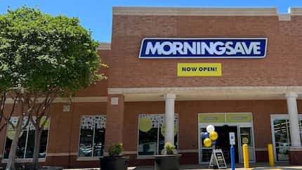 The MorningSave store is in the Preston Shepard Place shopping center on the southwest...