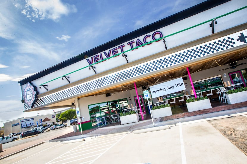 Velvet Taco is opening another location on July 16, on Preston Road at Forest Lane, in Dallas.